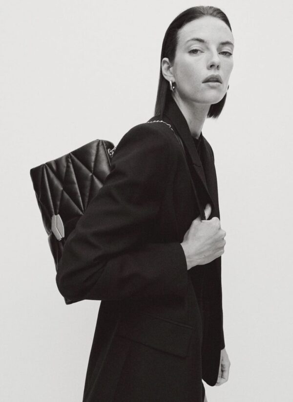 Cropped cashmere sweater